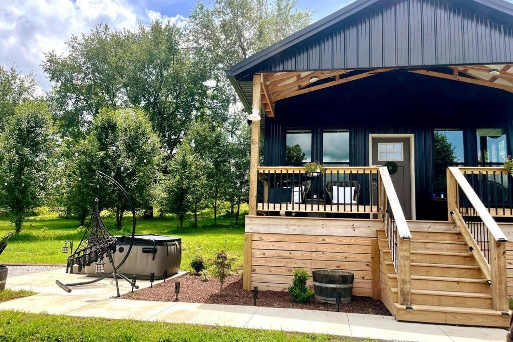 #4 Kentucky Bourbon Trail Bourbon Barrel Cottages Lawrenceburg Eksteriør billede